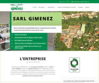 Sarl-Gimenez.fr(Sarl Gimenez) Screenshot