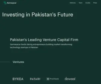 Sarmayacar.com(Pakistan's Leading Venture Capital Firm) Screenshot