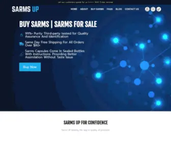 Sarmsup.co(Buy Sarms for Sale USA) Screenshot