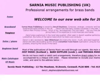 Sarnia-Music.com(Sarnia Music) Screenshot