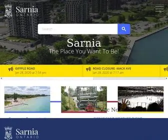 Sarnia.ca(The place you want to be) Screenshot