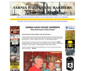 Sarniachemicalwastehhh.com(About the"Chemical Waste" Hash) Screenshot