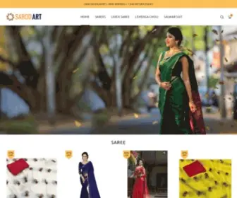 Sarodart.com(Sarod Art) Screenshot