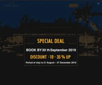 Sarojin.com(The Sarojin Khao Lak Resort) Screenshot