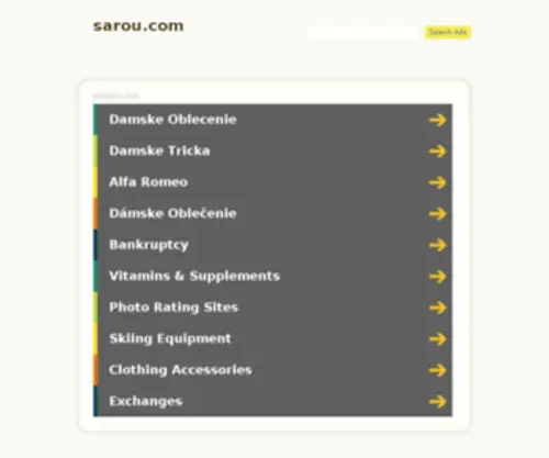 Sarou.com(Sarou) Screenshot