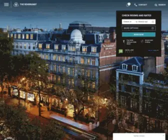 Sarova-Rembrandthotel.com(Star hotel in Knightsbridge) Screenshot