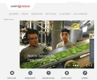 Sarpindustries.fr(Déchet) Screenshot