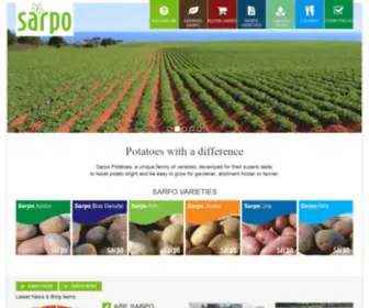 Sarpo.co.uk(Sarpo Potato) Screenshot