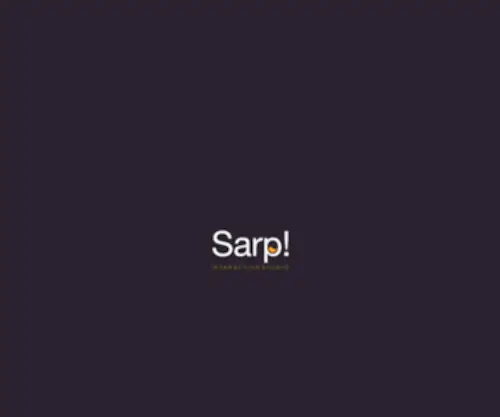 Sarpstudio.com(Sarp) Screenshot