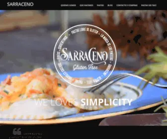 Sarraceno.com.ar(Sarraceno Pastas gluten free) Screenshot