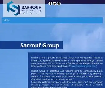 Sarroufgroup.com(Sarrouf group) Screenshot