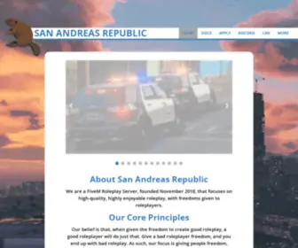 Sarrp.net(San Andreas Republic) Screenshot