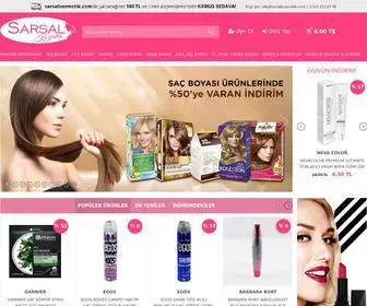 Sarsalkozmetik.com(Kozmetik Ürünleri Online Satış) Screenshot