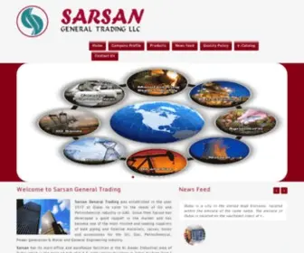 Sarsangt.com(Sarsan General Trading) Screenshot