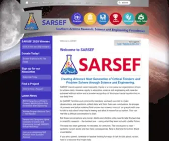 Sarsef.org(Home) Screenshot