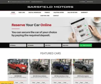 Sarsfieldmotors.ie(Sarsfieldmotors) Screenshot