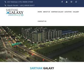 Sarthakgalaxy.com(SARTHAK GALAXY Home) Screenshot