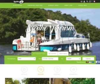 Sarthe-Tourism.co.uk(Sarthe Tourism) Screenshot