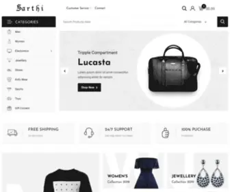 Sarthi.com(Online Shopping India) Screenshot