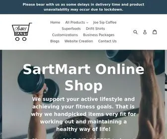 Sartmart.com(SartMart Online Shop) Screenshot