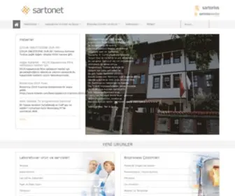 Sartonet.com(Sartonet A.Ş) Screenshot