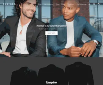 Sartoro.co(Men's Custom Suits & Tuxedos) Screenshot