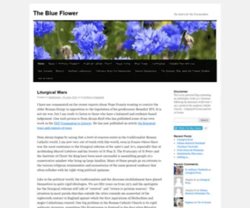 Sarumuse.org(The Blue Flower) Screenshot