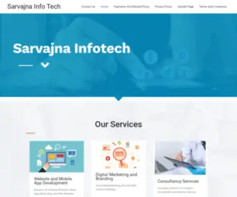 SarvajNainfotech.com(Just another WordPress site) Screenshot