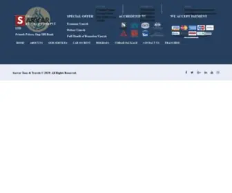 Sarvartravels.com(Sarvartravels) Screenshot