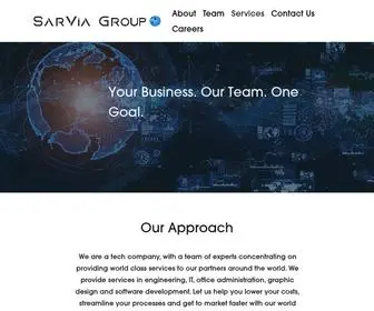 Sarviagroup.com(SarVia Group) Screenshot