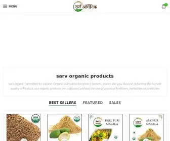 Sarvorganic.in(Sarv organic) Screenshot