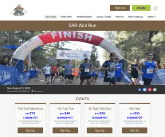 Sarwildrun.com(The SAR Wild Run) Screenshot