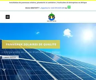 Sas-Africa.com(Solar Africa Solution) Screenshot