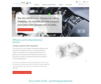Sas-Automotive.com(SAS Automotive Systems) Screenshot