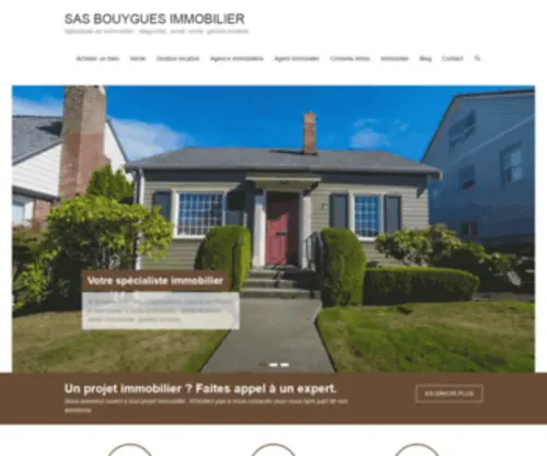 Sas-Bouygues-Immobilier.com(Votre spécialiste immobilier) Screenshot