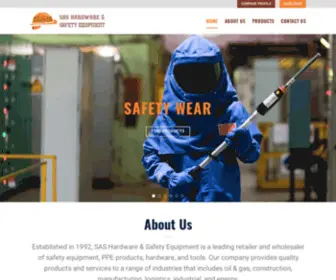 Sas-Safety.com(Your Safety is Our Priority) Screenshot