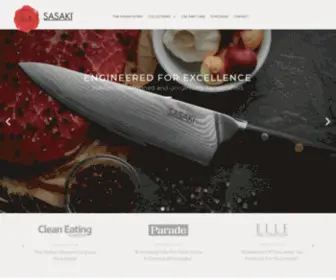 Sasakiknives.com(Sasaki) Screenshot