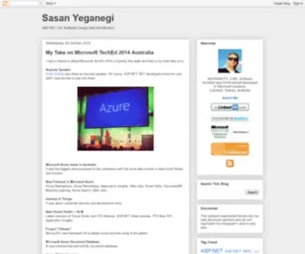 Sasanyeganegi.com(Sasan Yeganegi) Screenshot