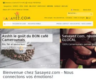 Sasayez.com(Bienvenue chez) Screenshot