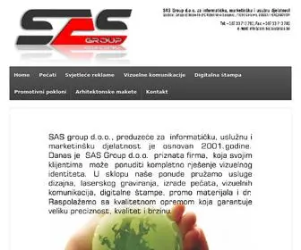 Sas.ba(SAS Group d.o.o) Screenshot