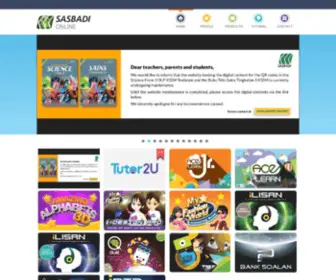 Sasbadionline.com(Sasbadi Online) Screenshot