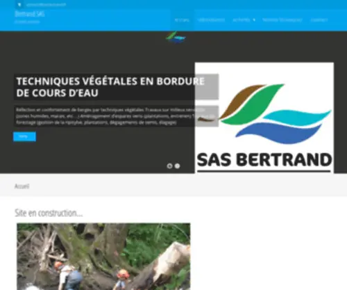 Sasbertrand.fr(Aménagement) Screenshot