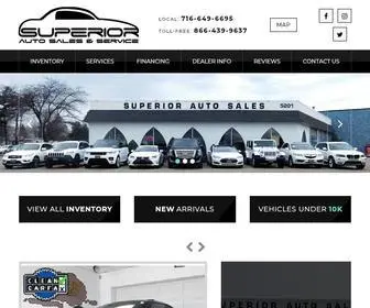 Sascars.com(Superior Auto Sales & Service) Screenshot