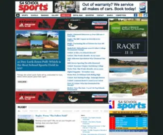 Saschoolsports.co.za(SA School Sports) Screenshot