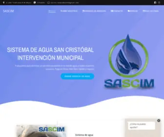 Sascim.com.gt(Front Page) Screenshot