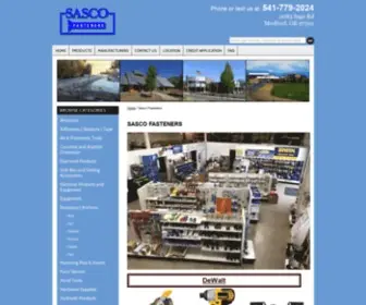 Sascofasteners.com(Sascofasteners) Screenshot