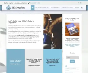 Sascounselors.com(Strategies For Academic Success) Screenshot