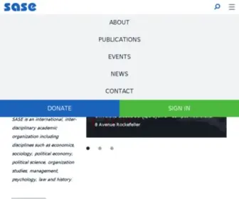 Sase.org(SASE) Screenshot