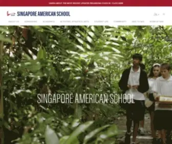 Sas.edu.sg(International School in Singapore) Screenshot