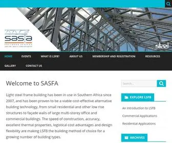 Sasfa.co.za(SASFA) Screenshot